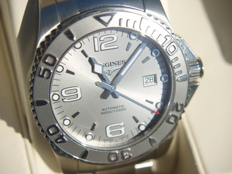 WTS Longines Hydroconquest Silver Dial Diver Reduced SOLD